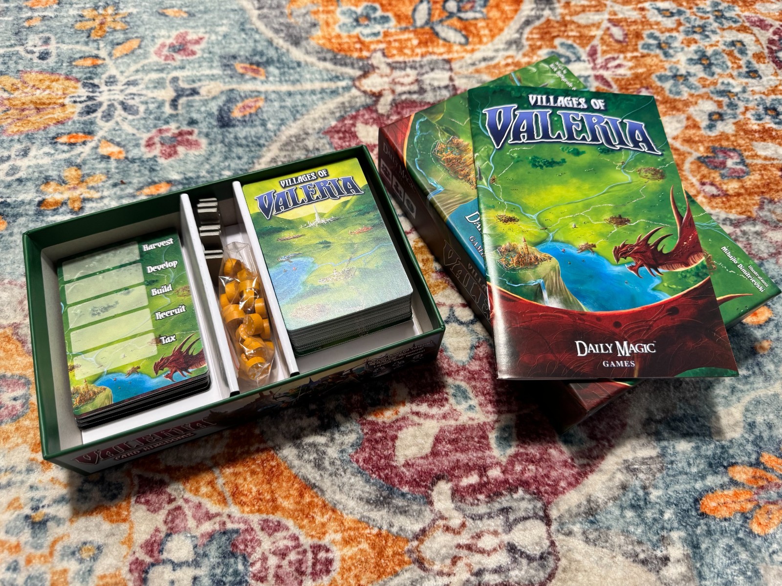 Villages of Valeria board game by Daily Magic Games
