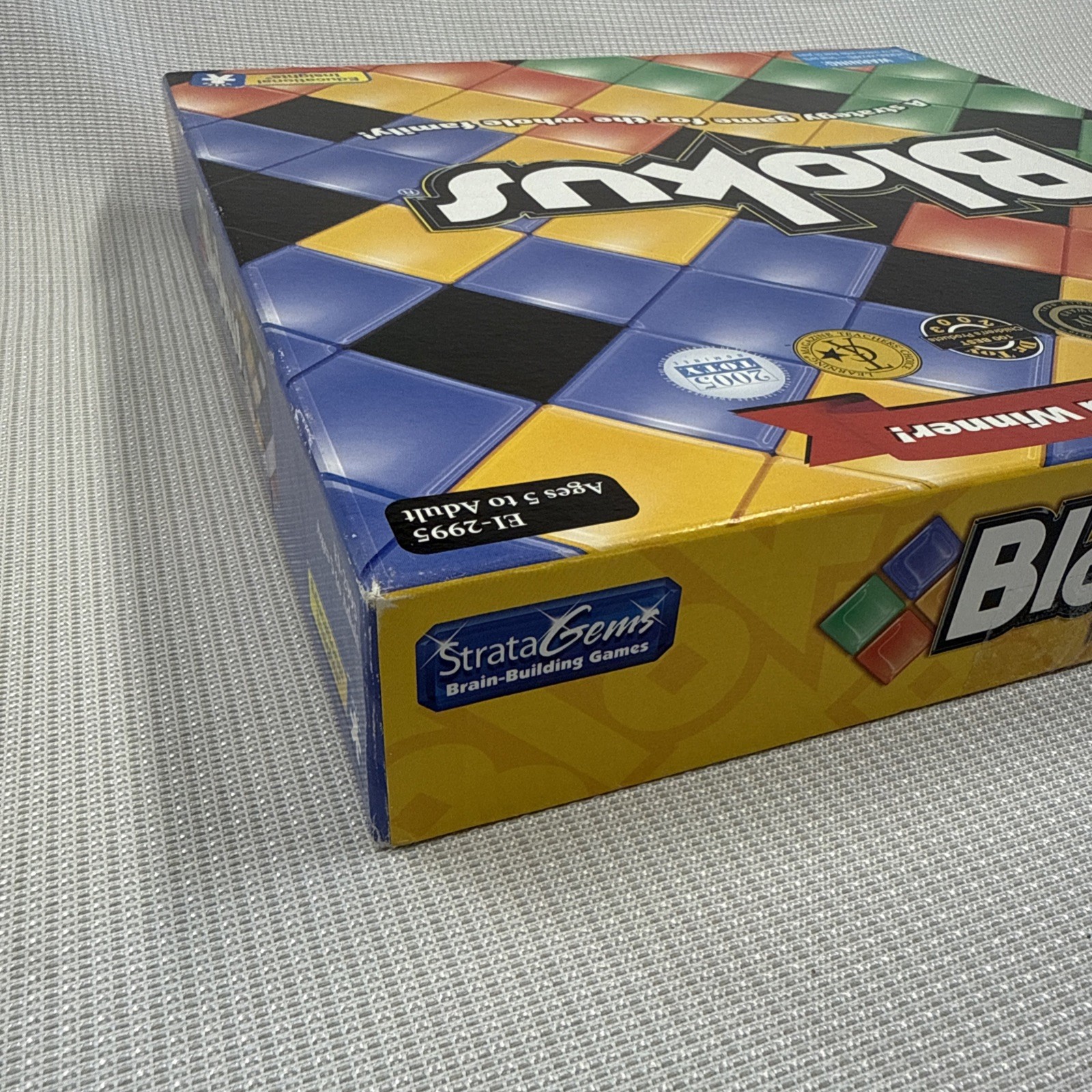 Blokus Board Game Deluxe Strategy For The Whole Family EI-2995 2003 Edu Insights