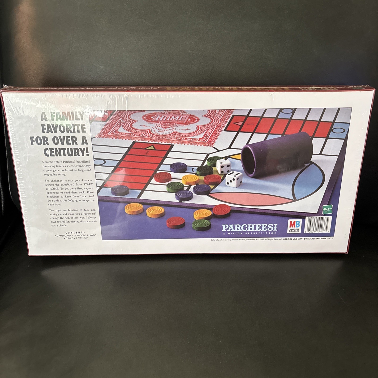 Vintage Parcheesi Milton Bradley / A Royal Game Of India Edition / 1999 / Sealed