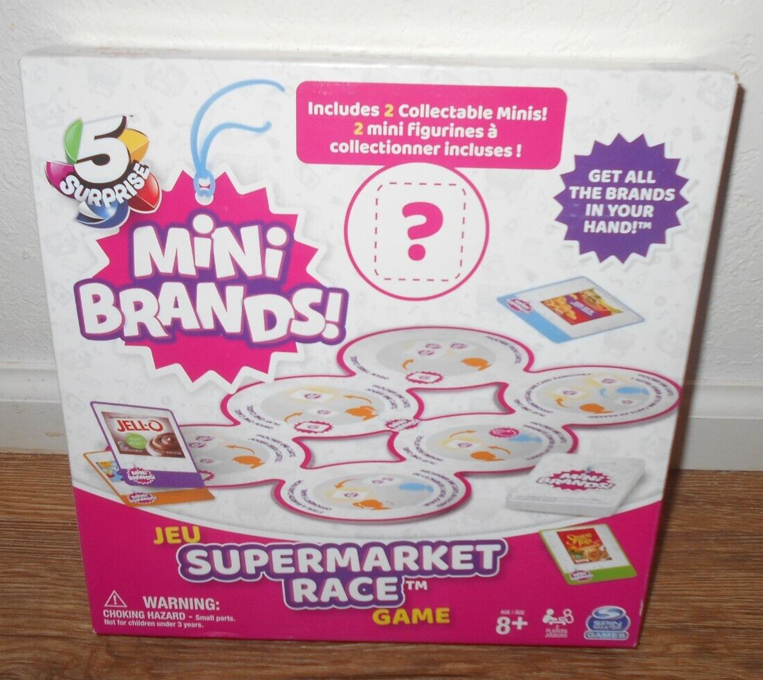 Mini Brands Supermarket Race Game