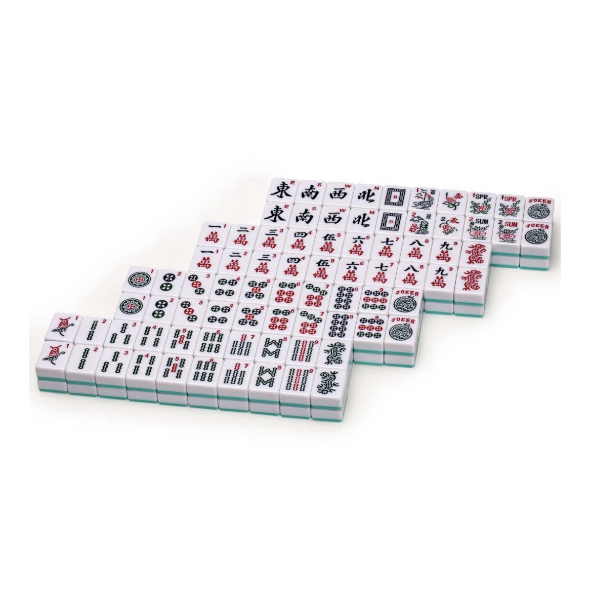 Set of 166 American Mahjong Tiles, “Pepper” (Tiles Only Set)