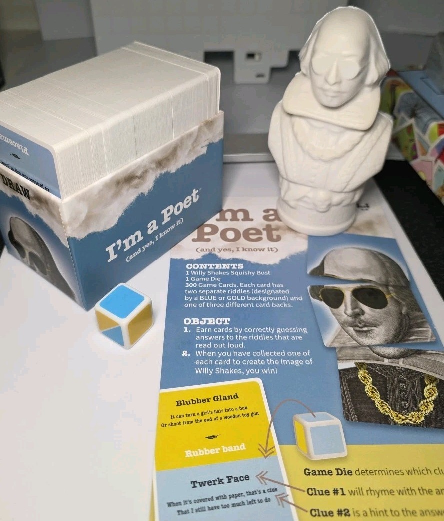 “I’m a Poet (and yes, I know it)” 2022 Good Game – Barnes & Noble Exclusive