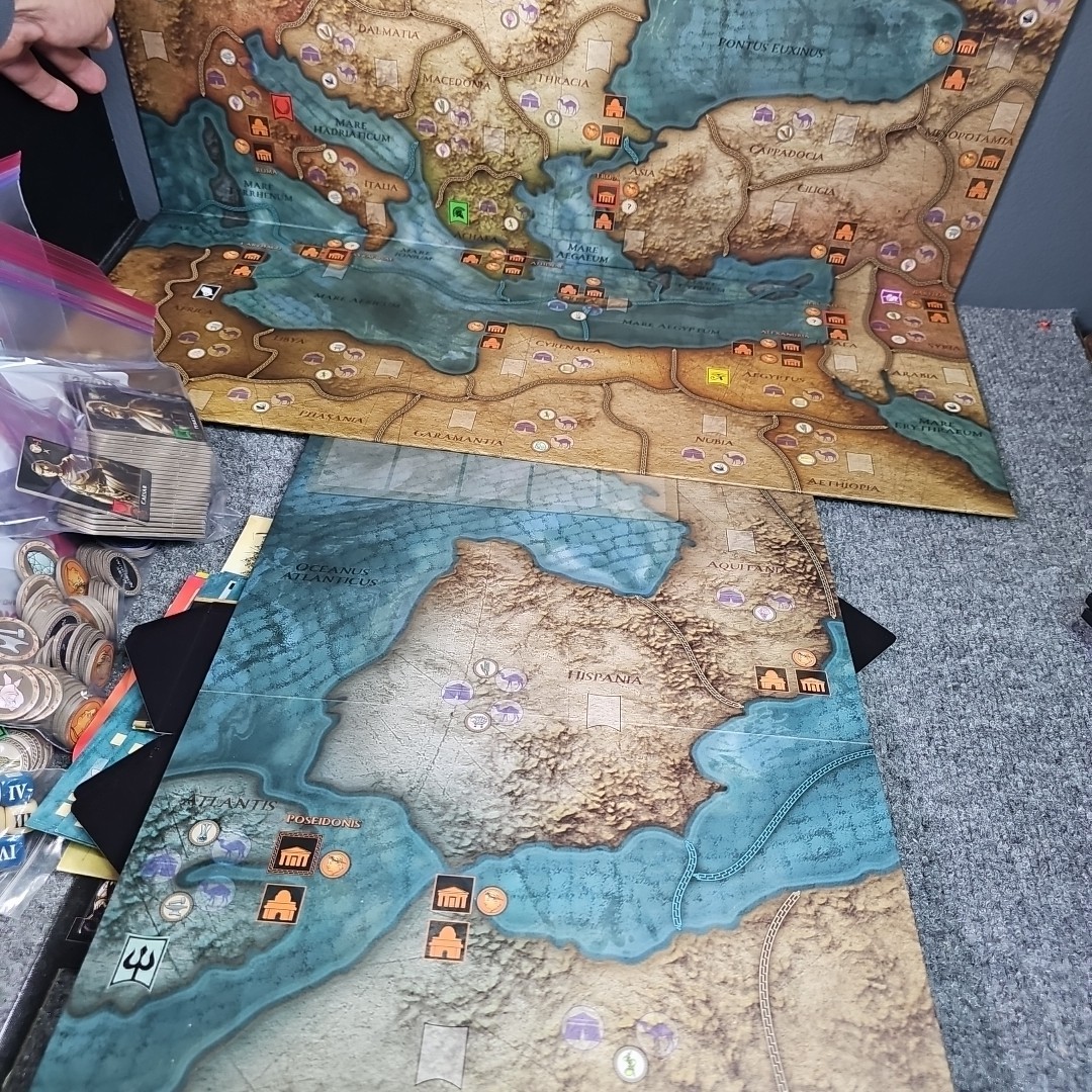 Academy Games Mare Nostrum – Empires AYG 5420 Asynchron EX/NM Complete!