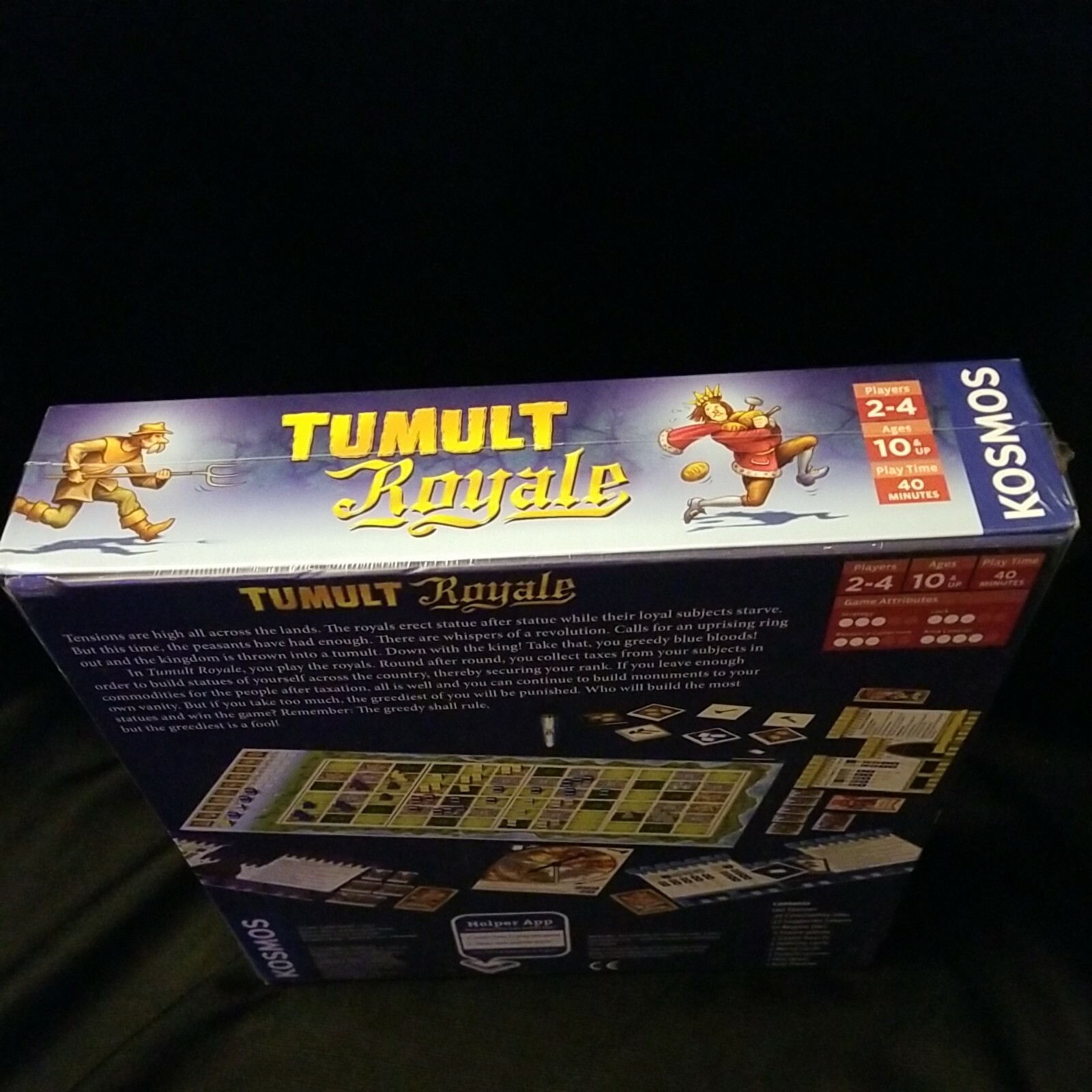 Thames & Kosmos Tumult Royale Multi-Player Board Game NEW in Sealed Box