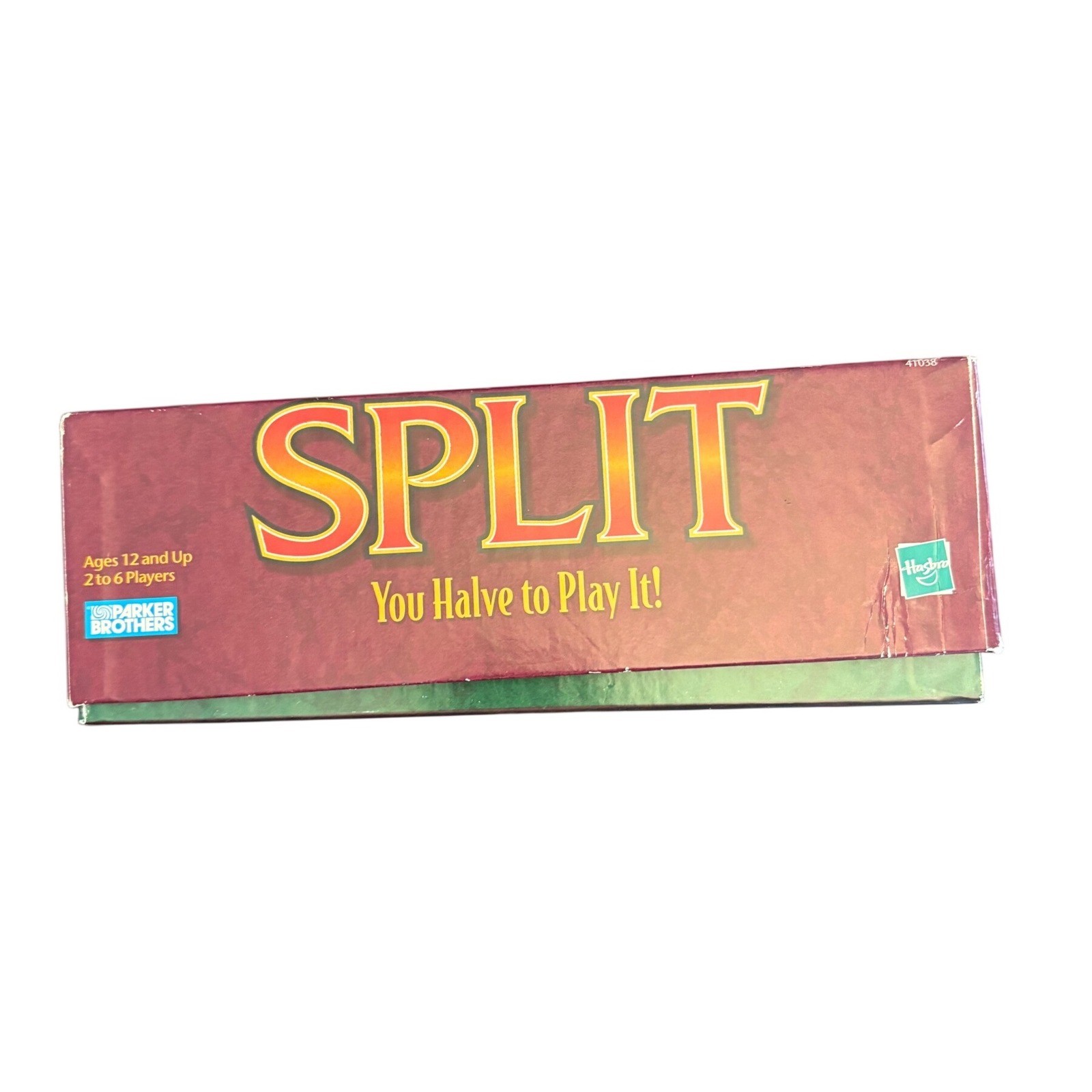 Split Board Game Parker Brothers Hasbro 1999 Vintage Card Strategy Game Complete