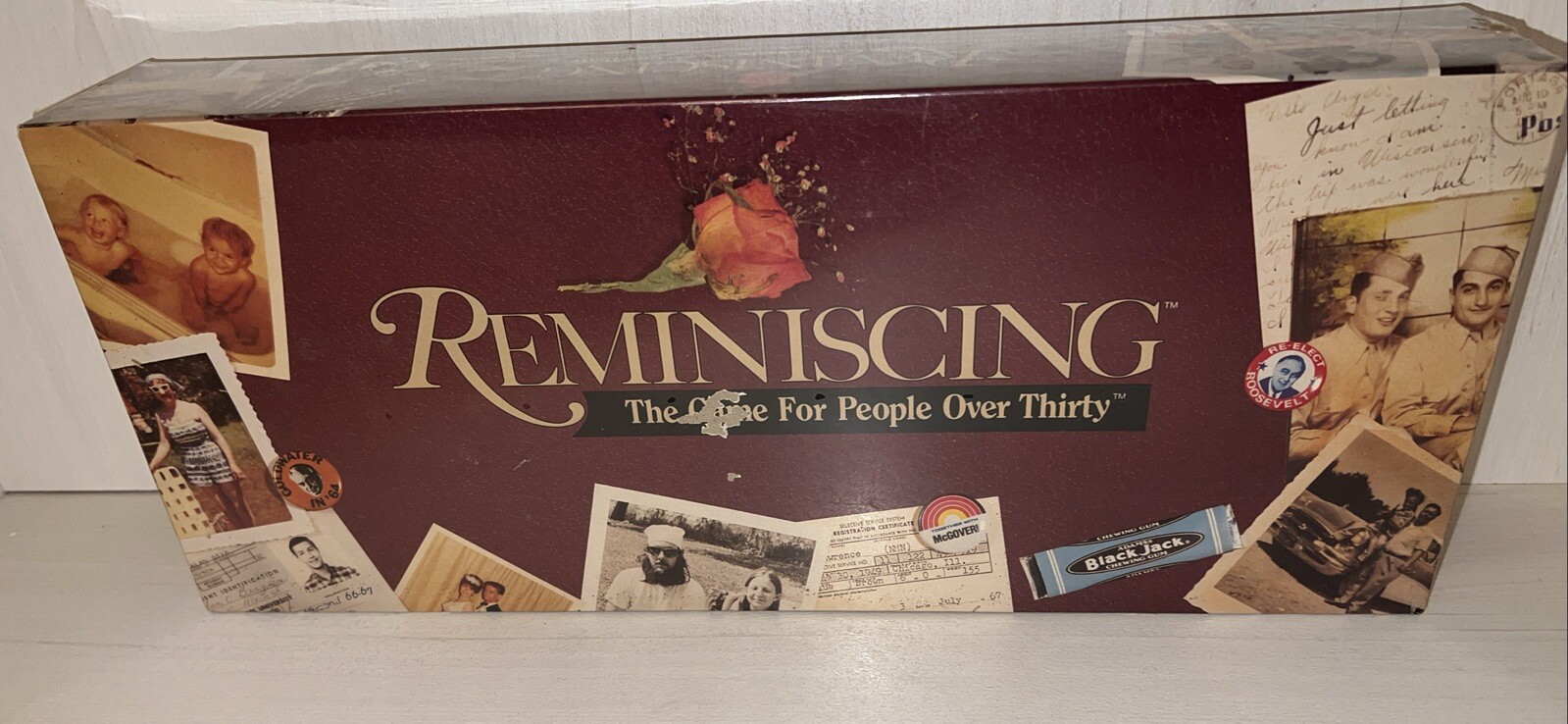REMINISCING The Game For People Over Thirty by TDC Games Inc. Item #1010 NIB