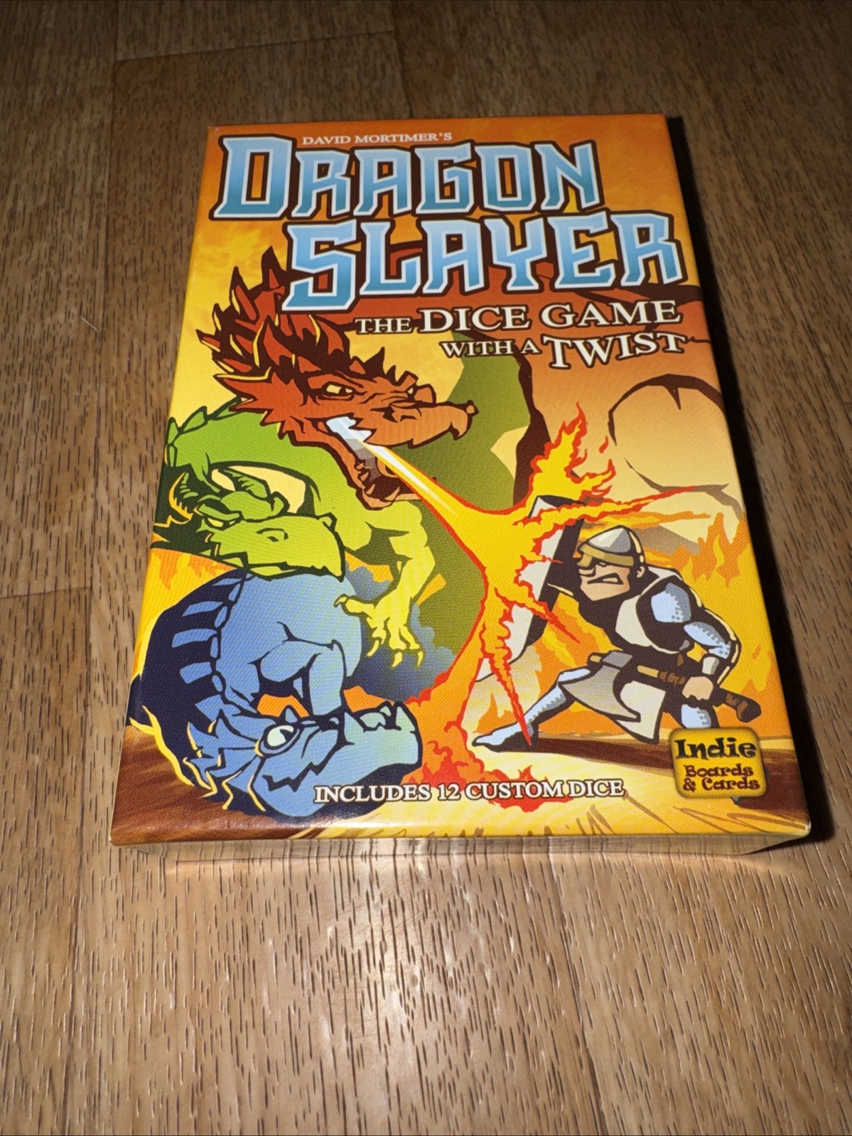 Dragon Slayer RPG Indie Dice Game with a Twist Fantasy Knights Complete