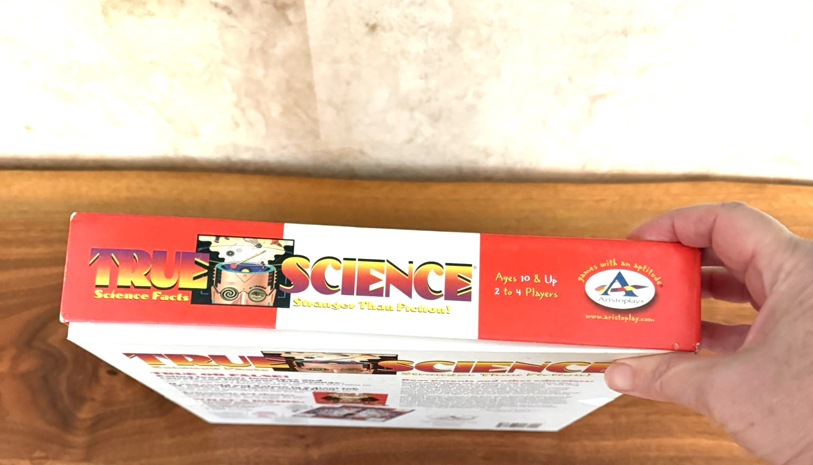 True Science Board Game Aristoplay 1990’s Trivia Educational Complete VGUC