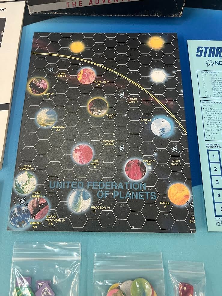 Vintage 1985 Star Trek The Adventure Game by West End Games