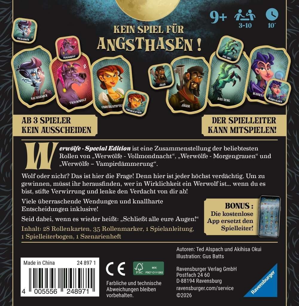 CARD GAME – Werewolves – Special Edition