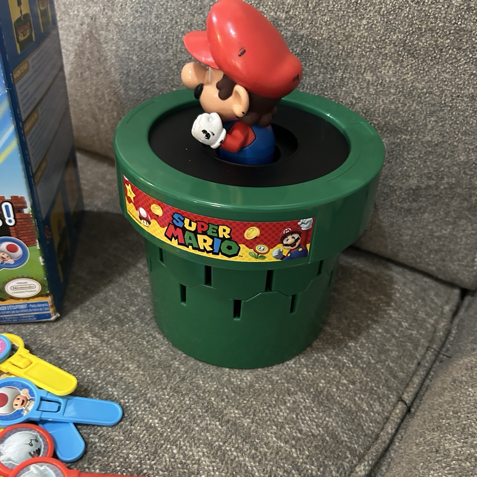 TOMY Pop Up Super Mario Game Nintendo – Family And Preschool Kids Board Games