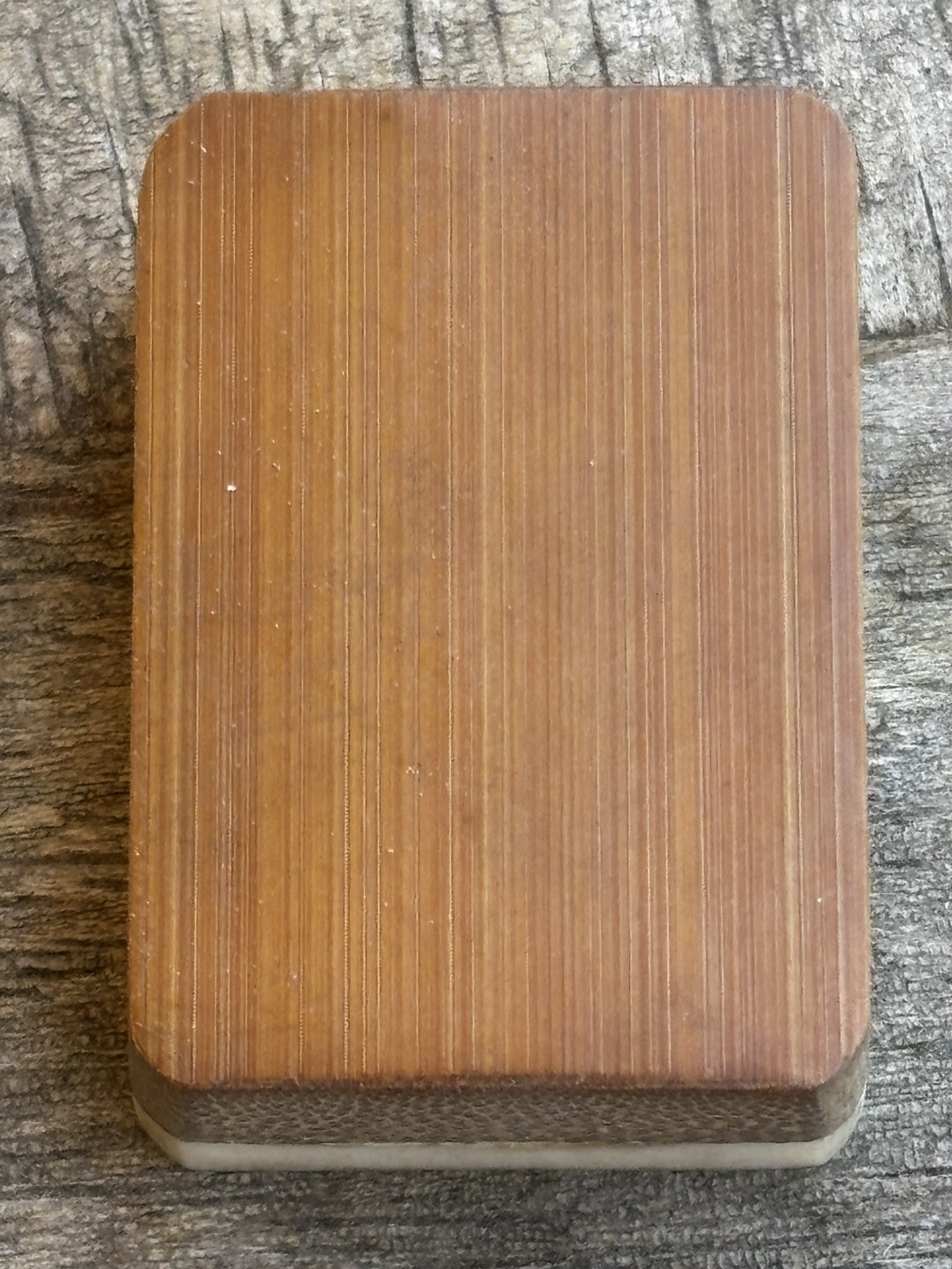 Vintage Mah jong Bamboo & Bone Dovetail 150 tiles See Pics has case