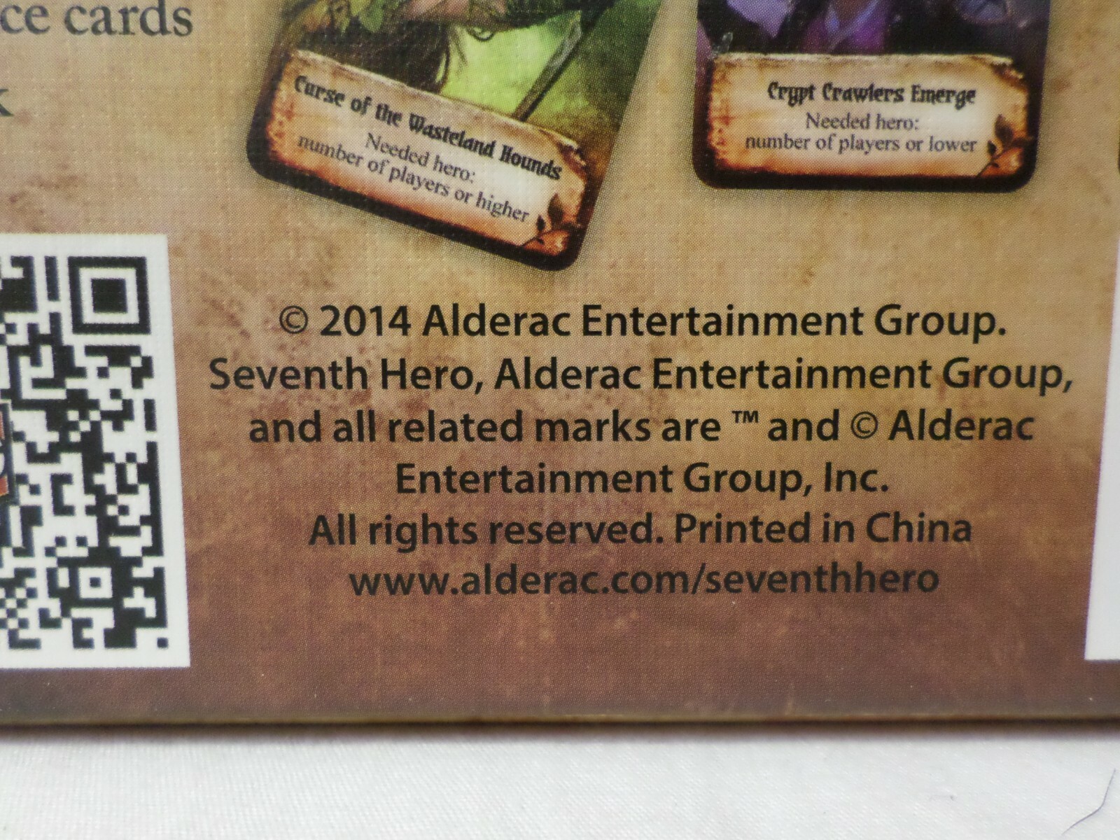 Seventh Hero Card Game [ Alderac 2014 ] [ 100% COMPLETE ]