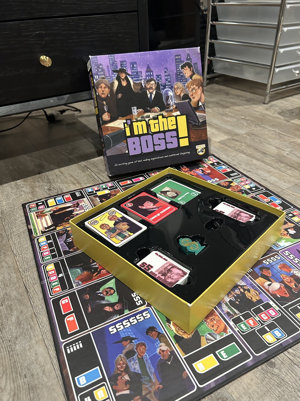 I’m the Boss Board Game Gryphon Games Sid Sackson 3–6 Players Preowned