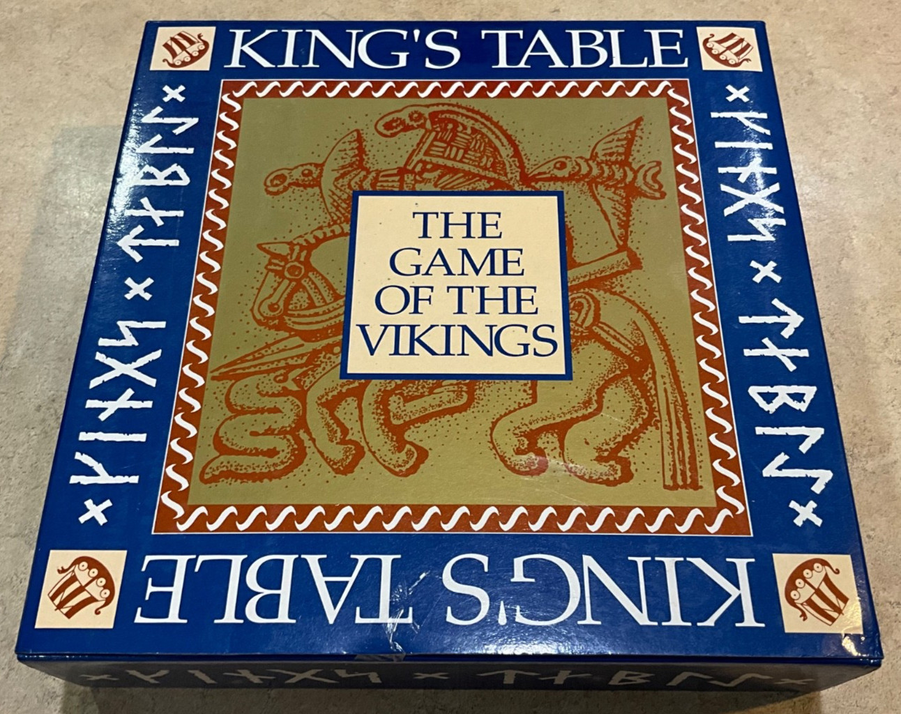 Kings Table- The Board Game of The Vikings (AKA HNEFATAFL) – NIB