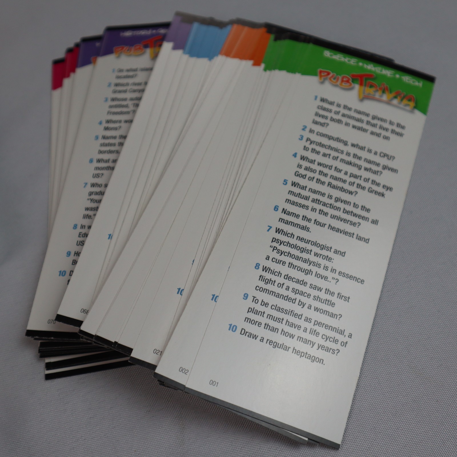 Pub Team Trivia Board Game Fun Quiz for Ages 12 and Up 2012 University Games