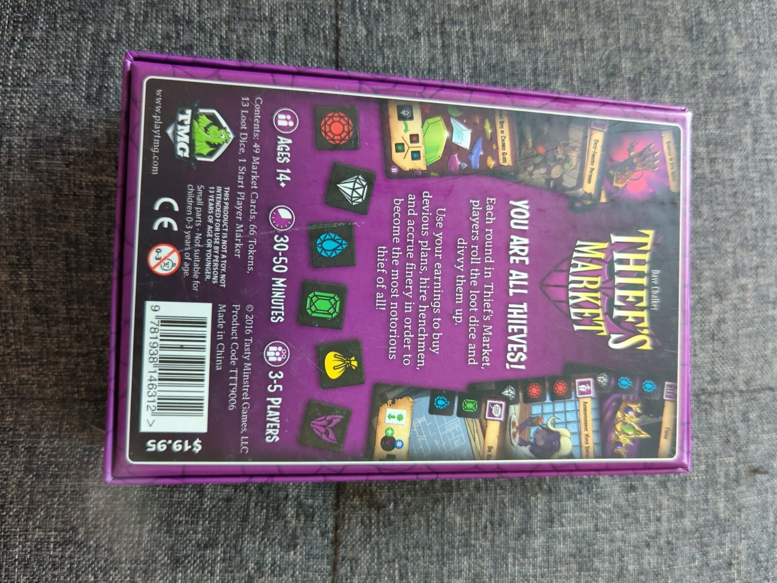 Thief’s Market, Kickstarter Promo Card Narrow Alleyway
