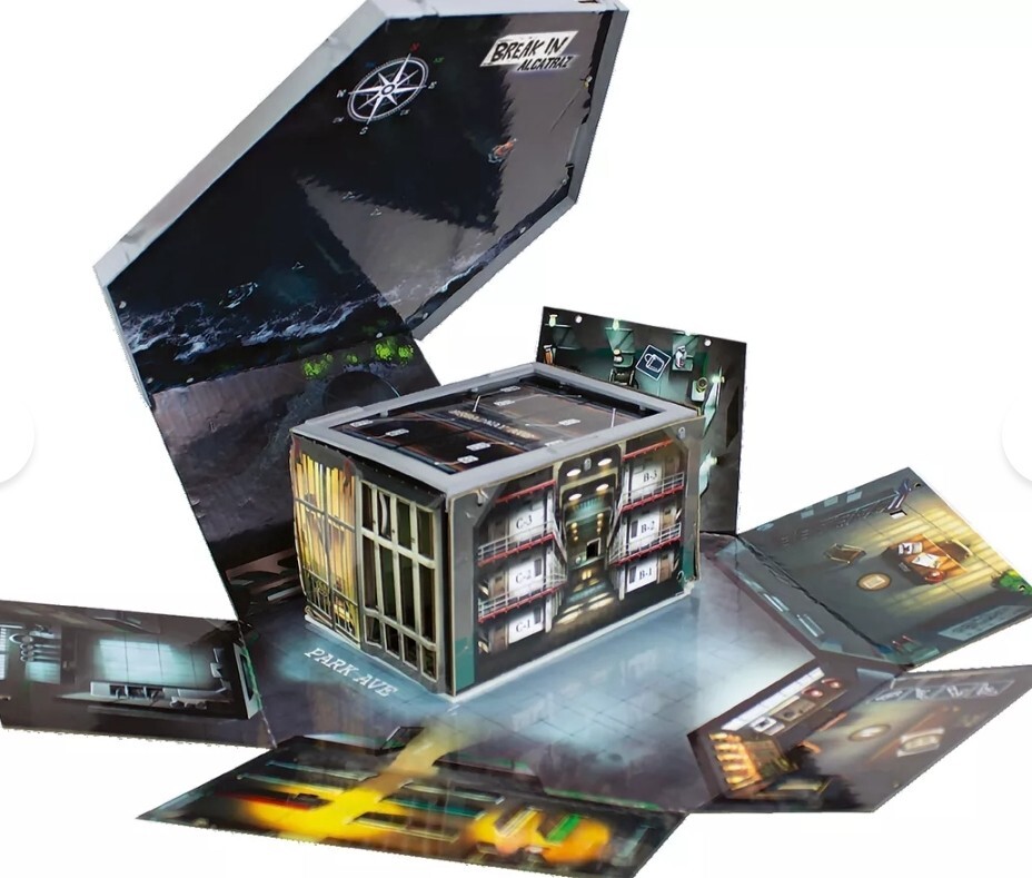 Break In – Alcatraz Board Game Family Game Escape Room Game sealed
