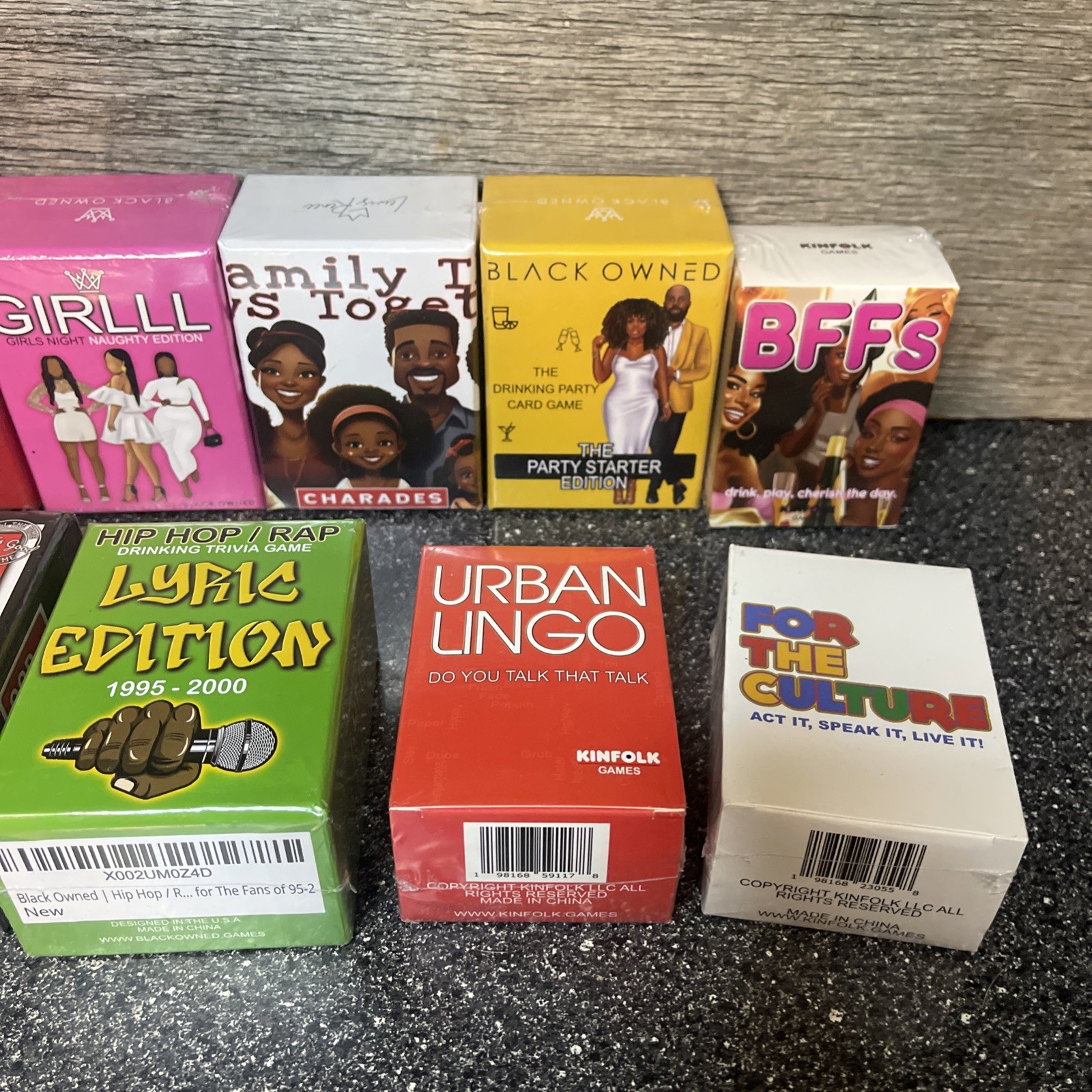 Mixed Brands Travel Card Game Lot 13 Brain Teasers, Party Cards New Sealed