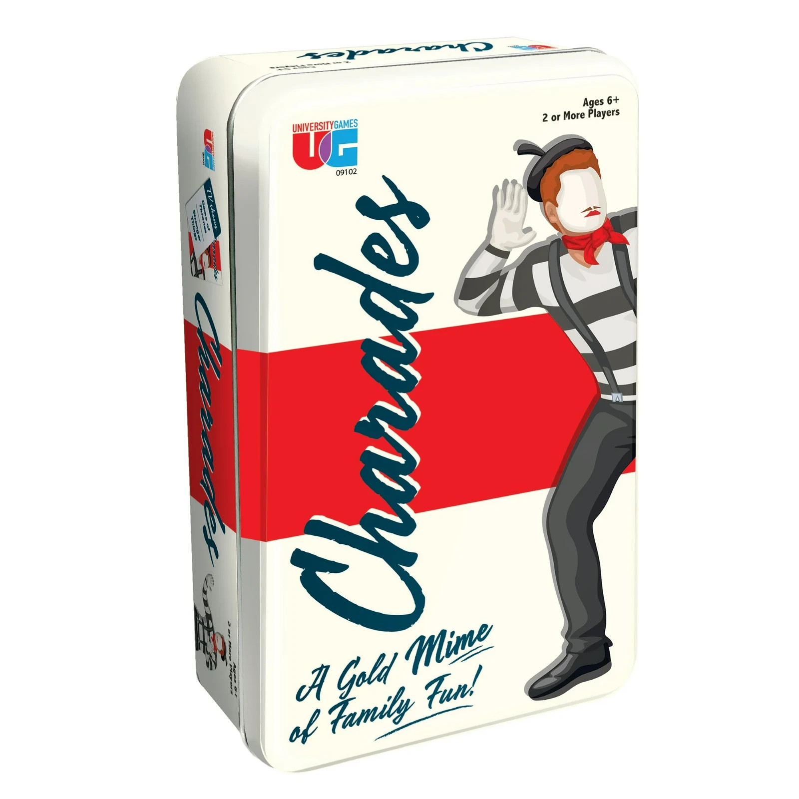 Charades Party Game from University Games, 2 or More Players Ages 8 and Up NEW