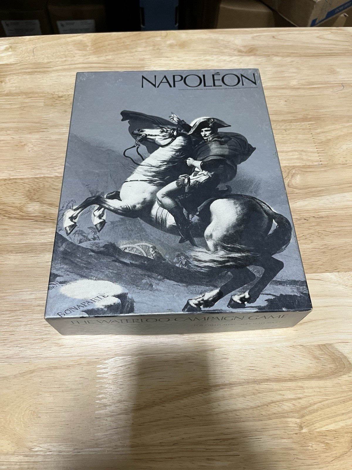 Napoleon: The Waterloo Campaign Game by Avalon Hill 826, 1977. 100% complete.