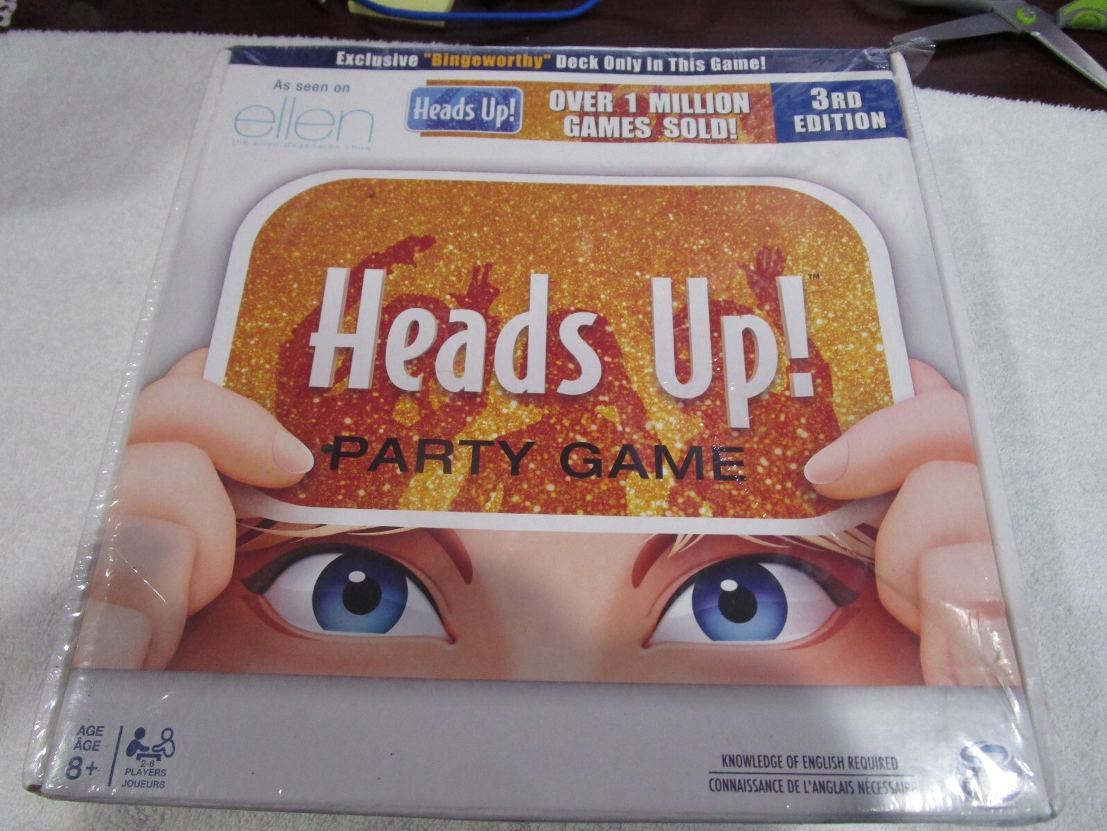 Heads Up! Party Game 3rd Edition Trivia (as Seen on Ellen)