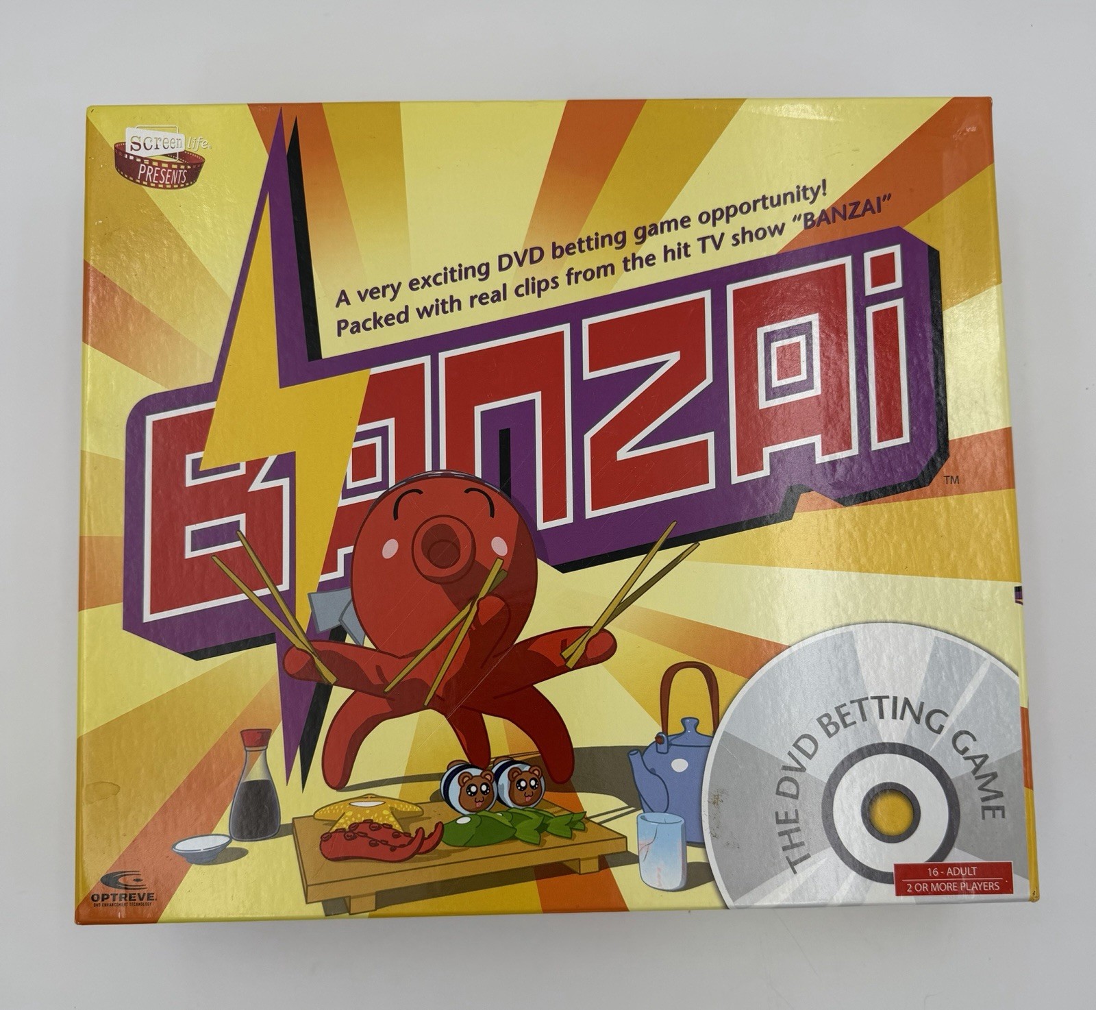 Banzai (Screenlife Presents) – The DVD Betting Game ~ Based on the hit TV Show
