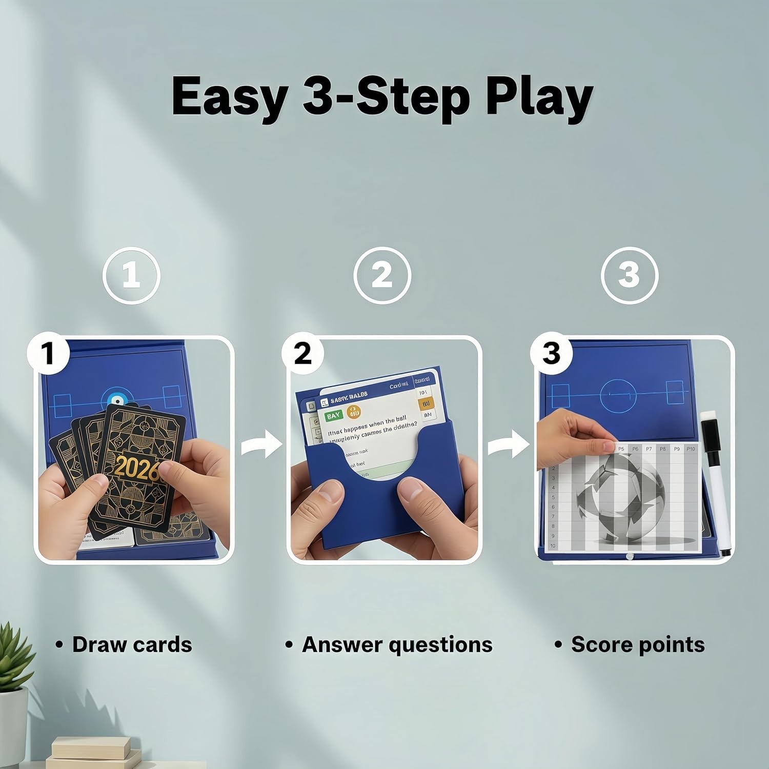 2026 World Cup Soccer Trivia Cards – Engage Family & Friends with 100 Questions