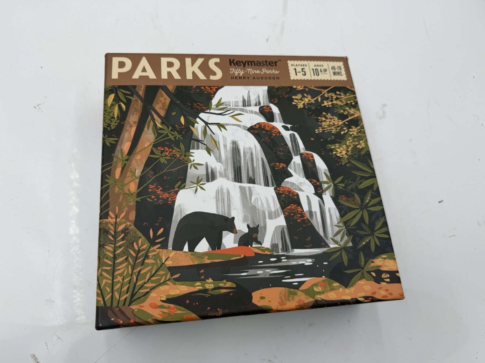 ✨✨✨Parks Keymaster Games Fifty-Nine 59 Parks Henry Audubon Board Game ✨✨✨