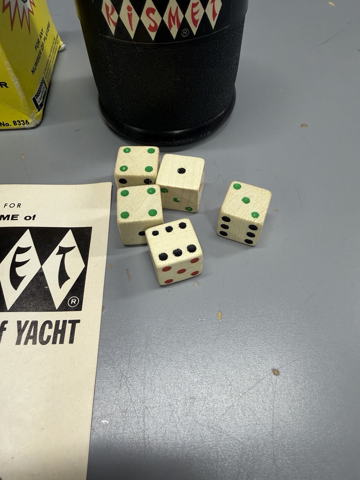 Vintage 1964 Kismet Game By Lakeside Complete With Original Box & Instructions