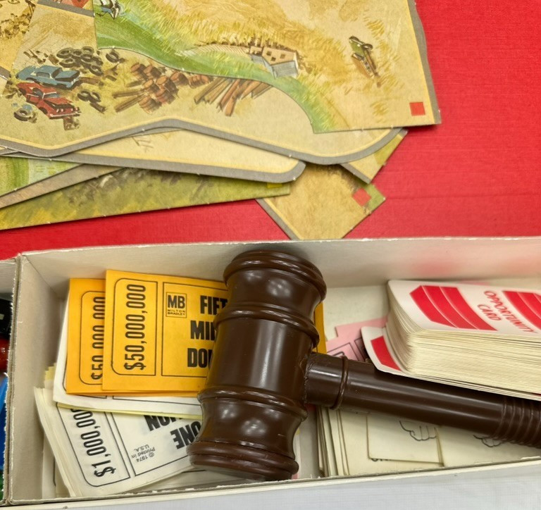 Vintage 1974 Prize Property Board Game Milton Bradley With Instructions