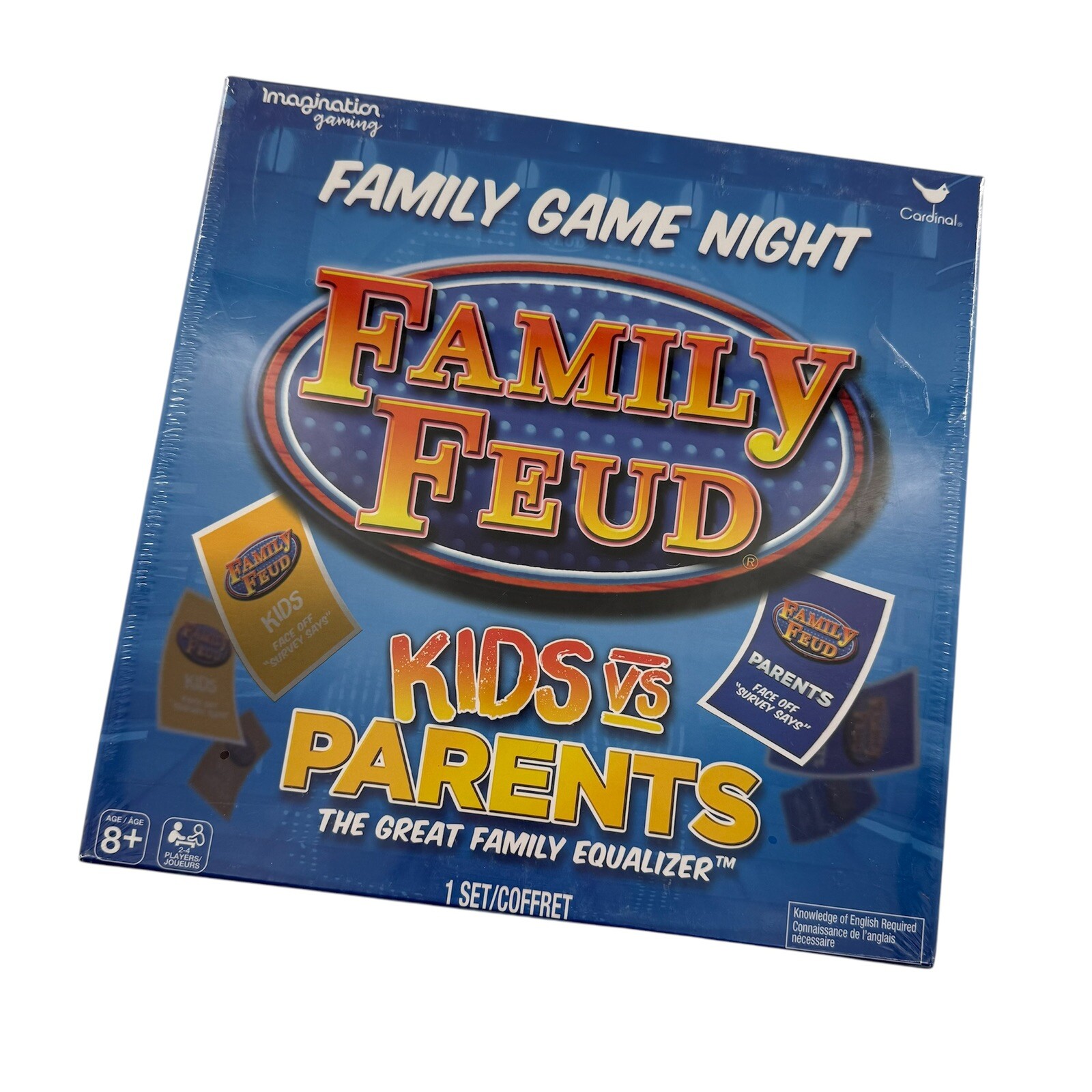 Family Feud Kids VS Parents Edition Family Game Night New Factory Sealed