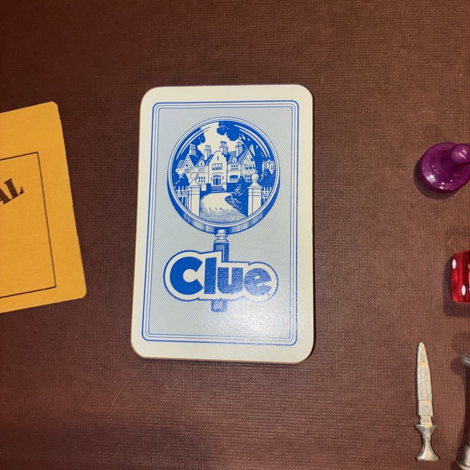 Clue Classic Detective Board Game 1986 Parker Brothers Complete 0045