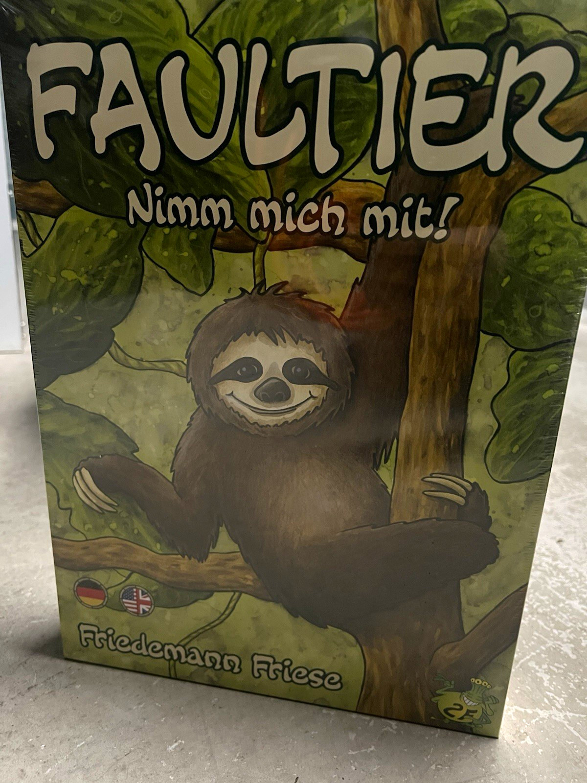 New w/ English 2F-Spiele Faultier/Fast Sloths Bilingual Board Game 2-5 Players