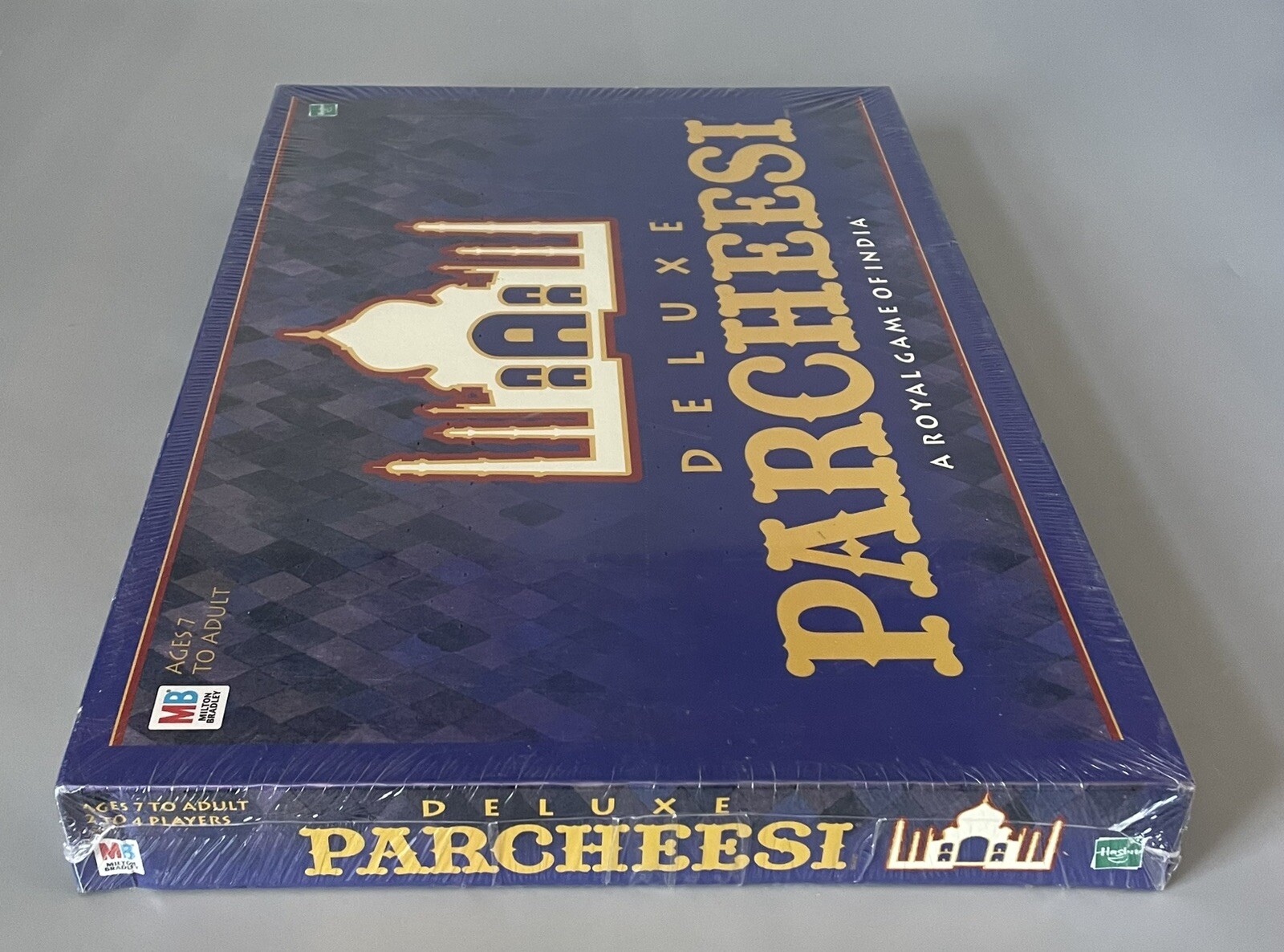 Vintage 1999 Deluxe Parcheesi Board Game — New Factory Sealed — Milton Bradley