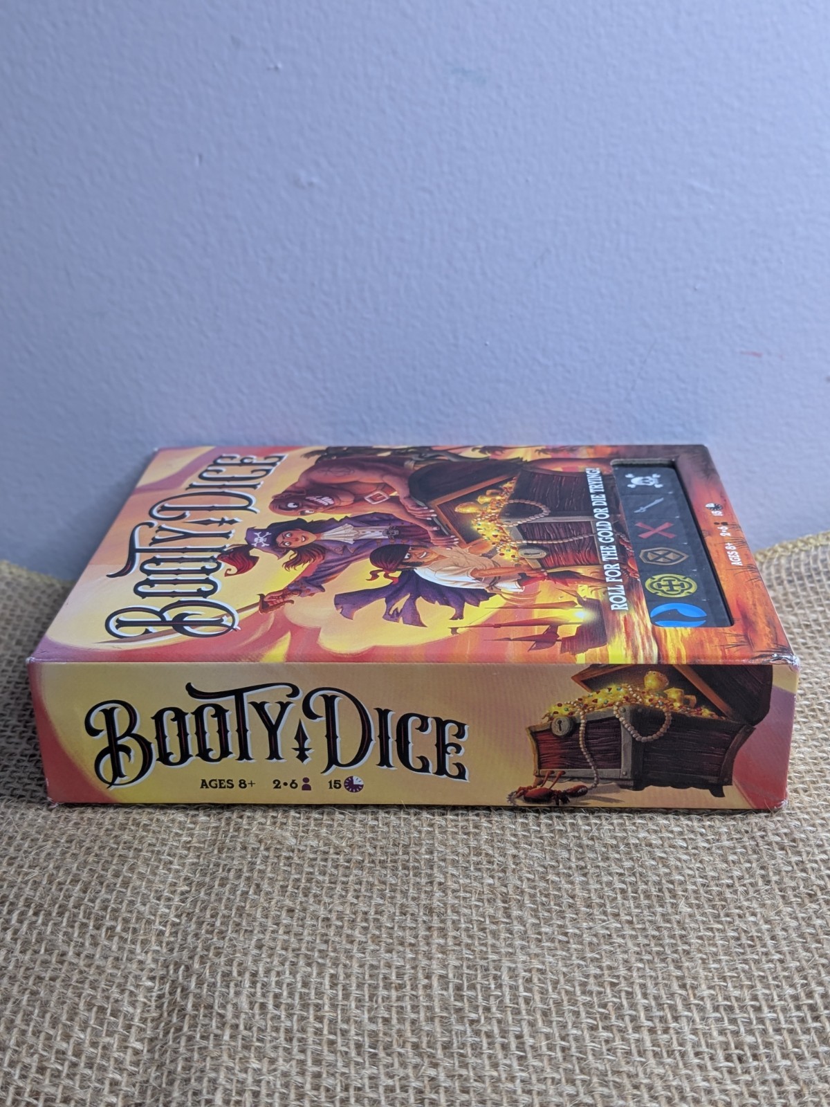 Booty Dice Quick Pirate Dice Game Ages 8+ 2-6 Players Complete -1 Bullion 2023