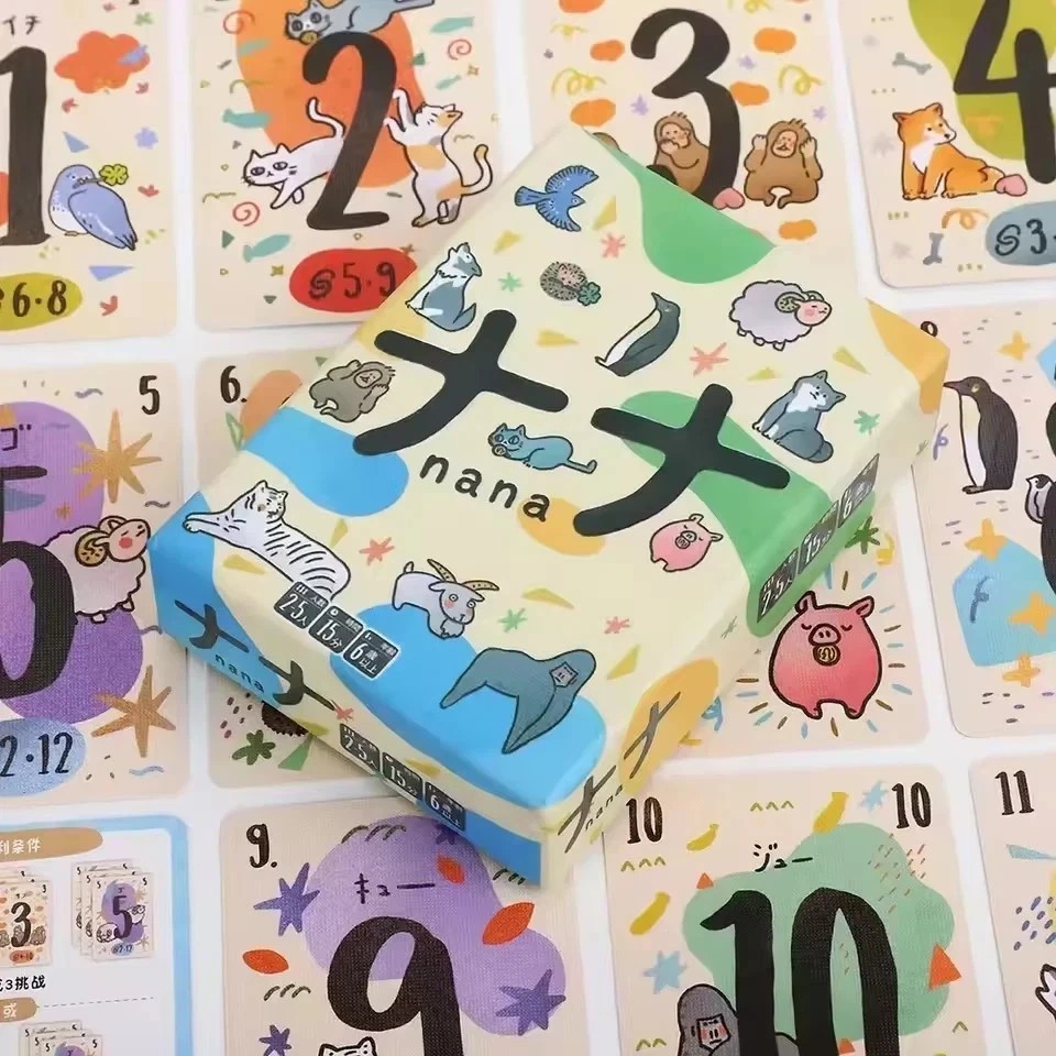 Mob+ Nana Card Game 3rd Edition (2-5 players, 15-30 minutes) Board Games
