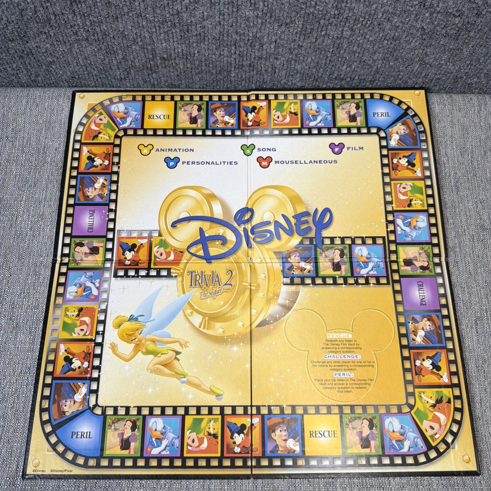 The Wonderful World of Disney Trivia 2: The Sequel Game Pre-owned.