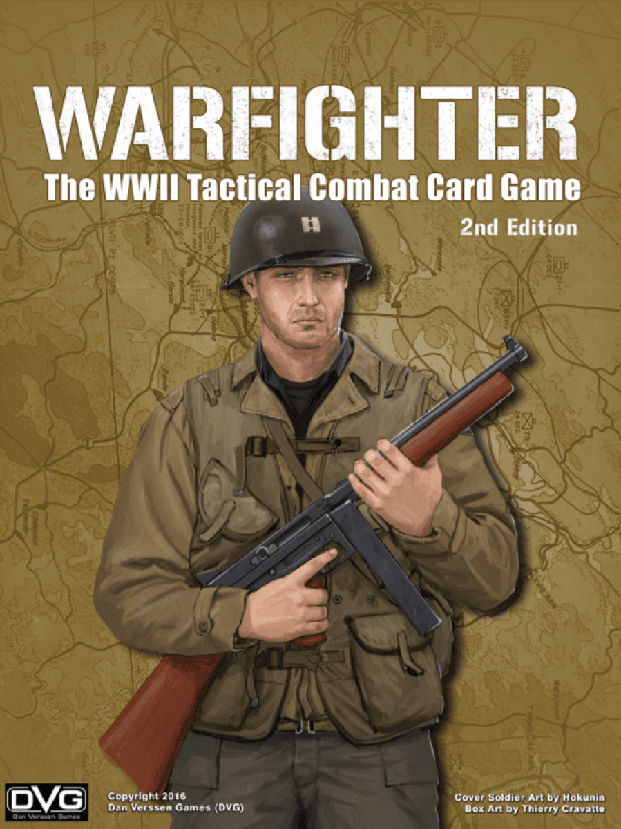 DVG Warfighter: The WWII Tactical Combat Card Game 2nd Edition 2024 Reprint NISW