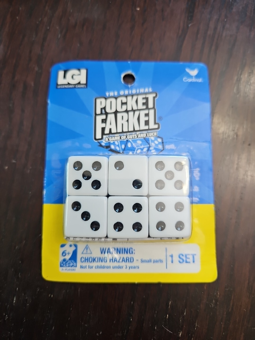 Pocket Farkle Dice Game of Guts And Luck New Sealed Fast Shipping Dice Game 🎲