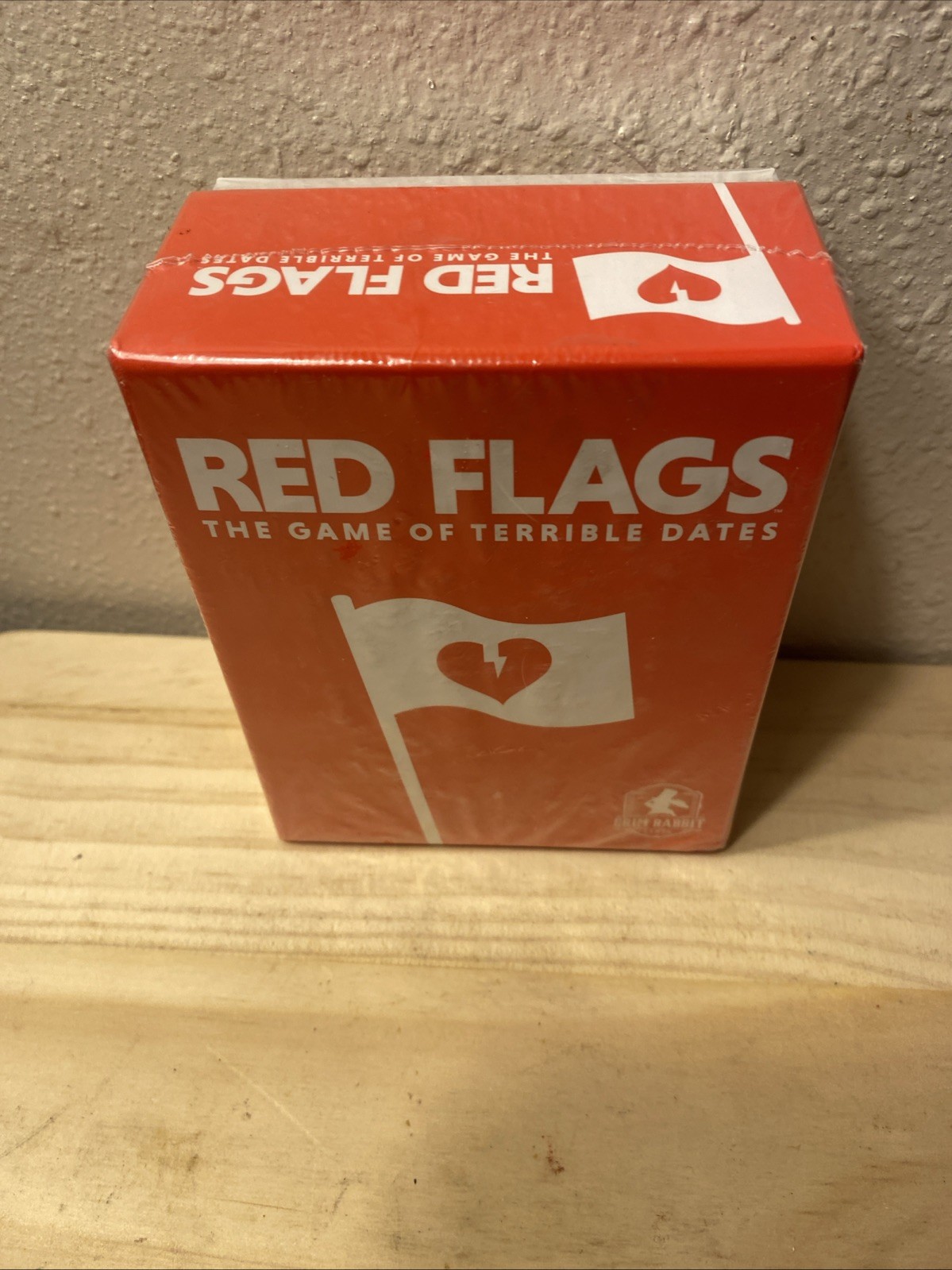 NEW Red Flags Game of Terrible Dates Adult Party Game Age 16+ Grim Rabbit Sealed