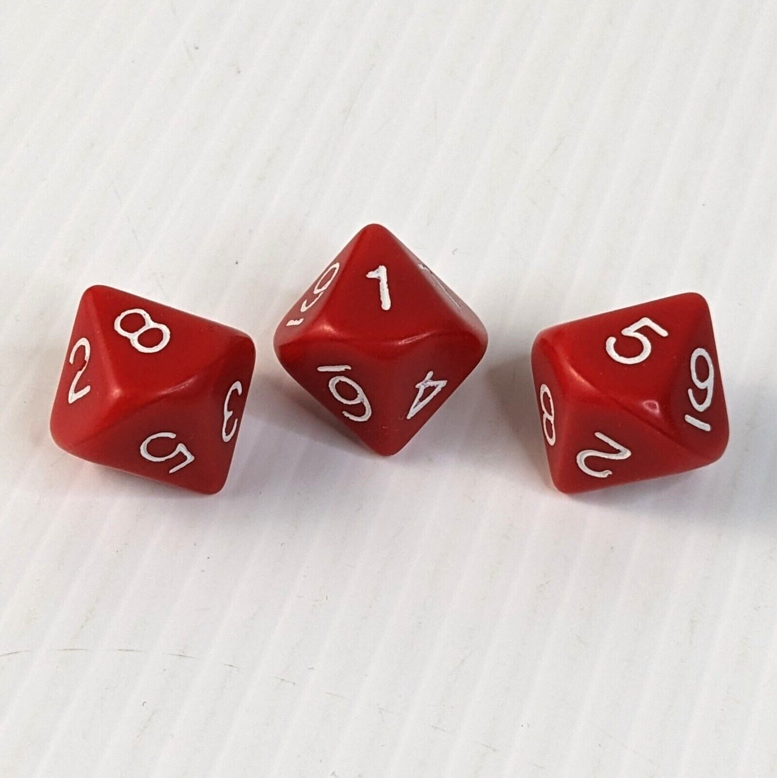 1989 TSR Red Storm Rising 3 Replacement Dice Die Red D10 ONLY Pieces Parts