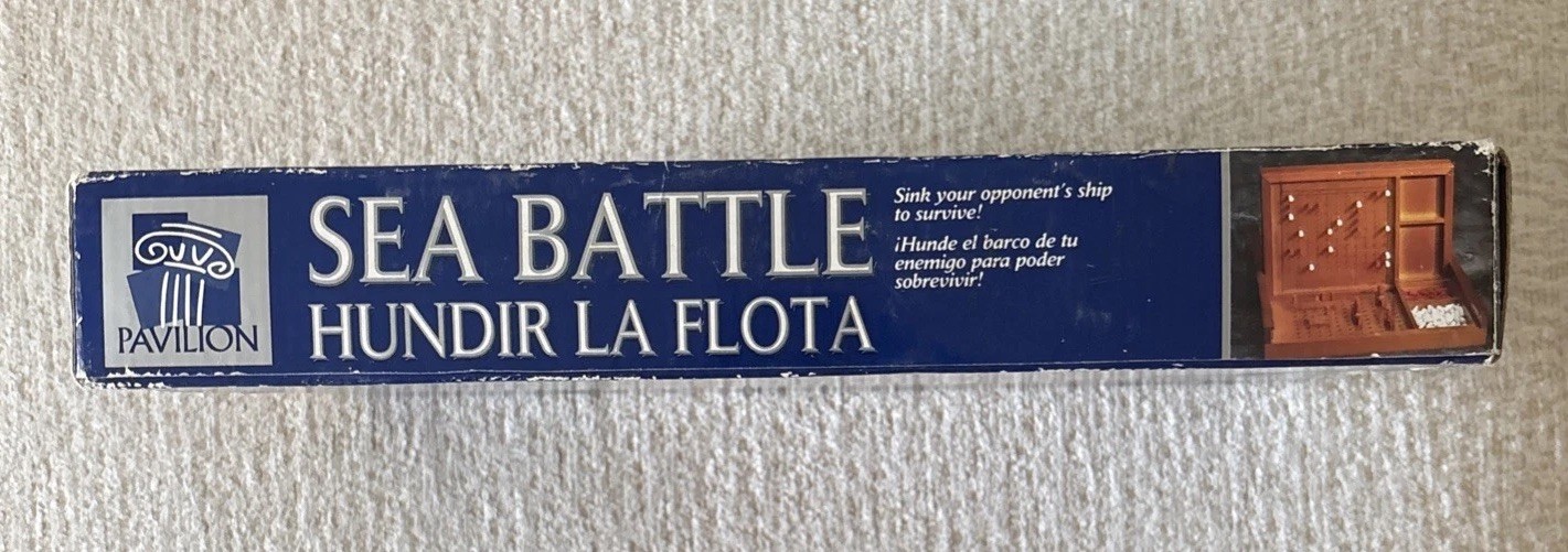 Pavilion Boardgame Sea Battle Limited Edition Game