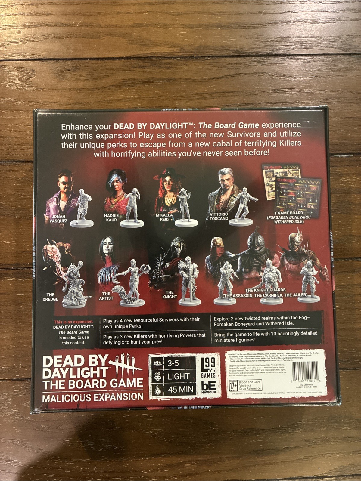 Dead By Daylight: The Board Game Malicious Expansion Brand New Sealed