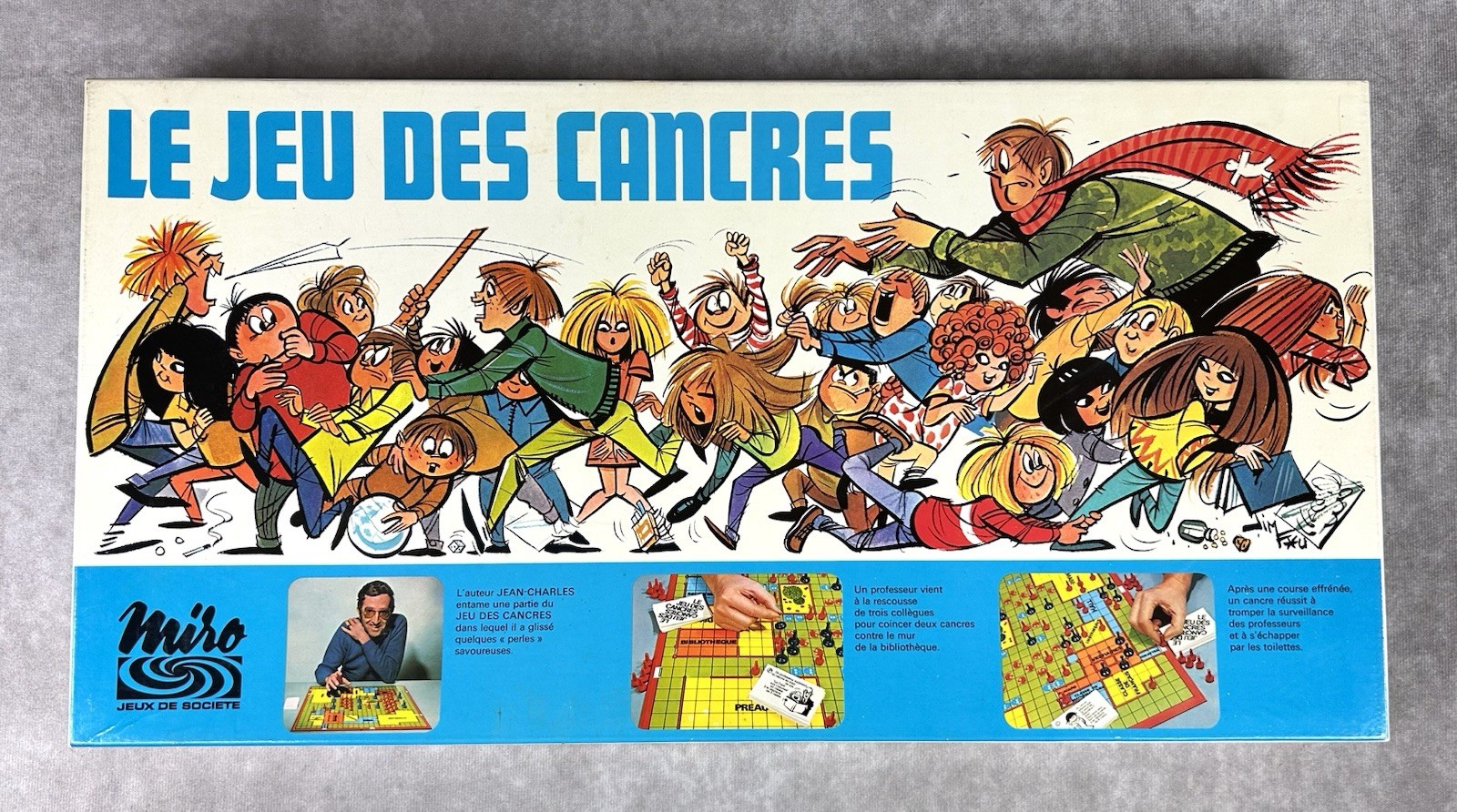Vintage 1976 Le Jeu Des Cancres French Board Game Miro France Rare