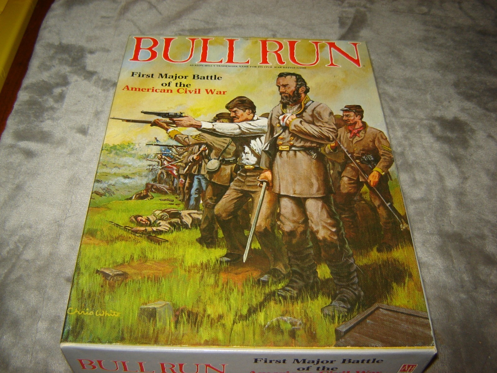 Avalon Hill Game Co. #847 Bull Run UNPUNCHED Never Played Excellent Cond NICE