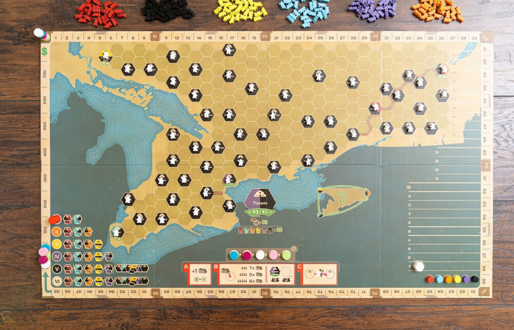 Iron Rail: 2 – Ride The Rails – Australia & Canada Map Expansion