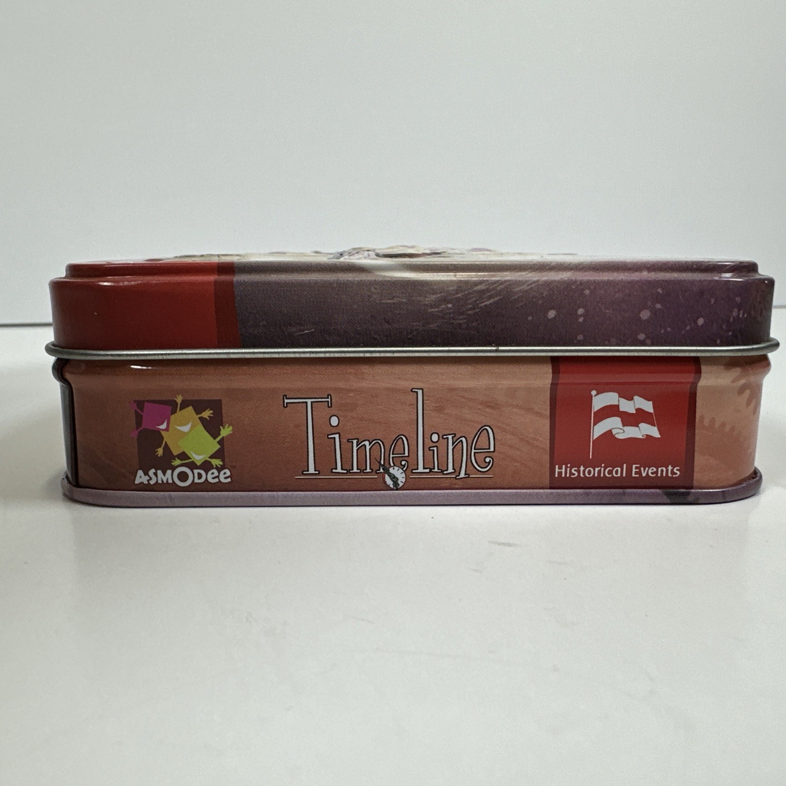 Timeline Historical Events Card Game 2013 Asmodee Complete Tin Edition
