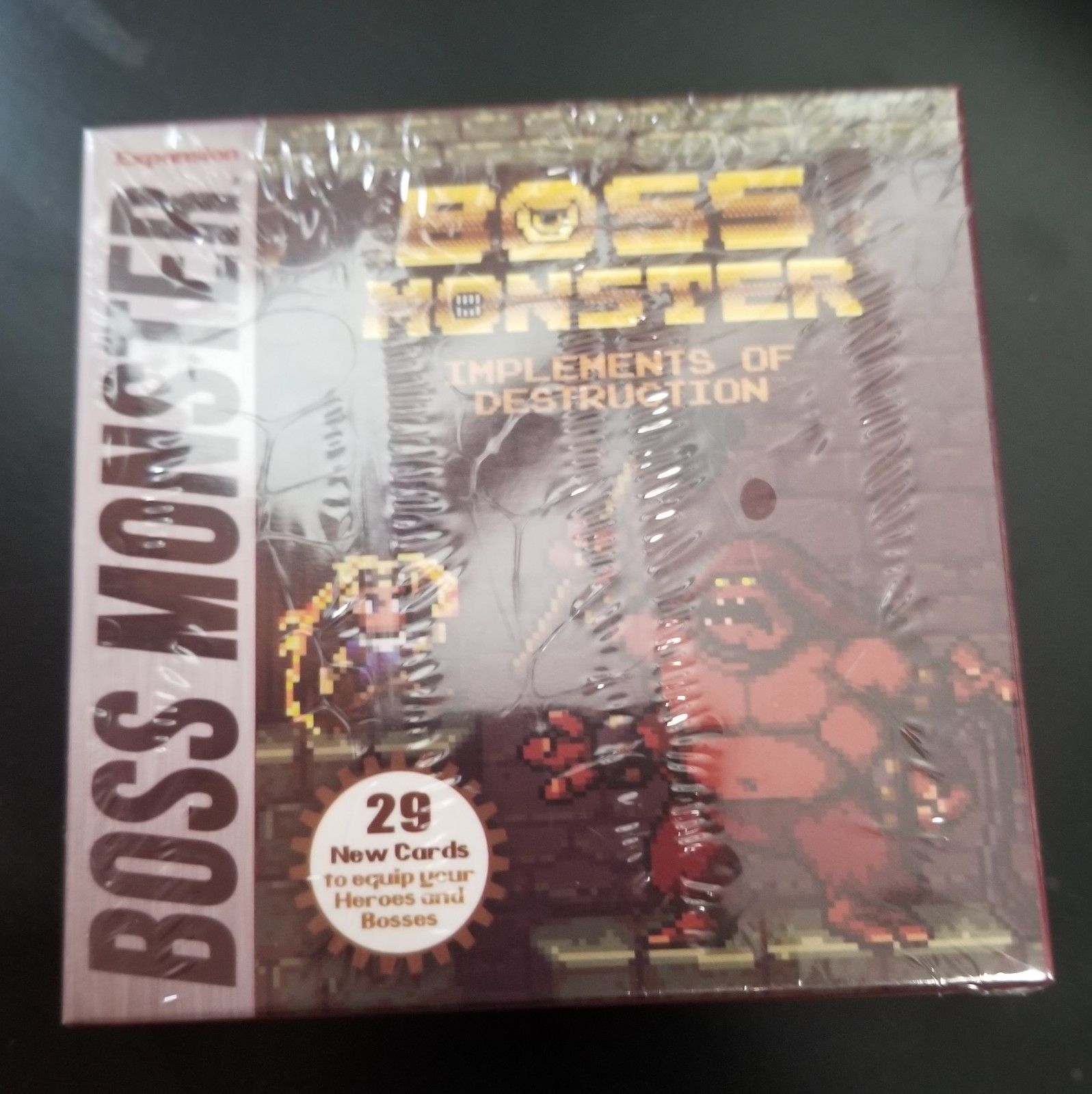 Boss Monster Implements Of Destruction Expansion Board Game Brotherwise GamesNEW