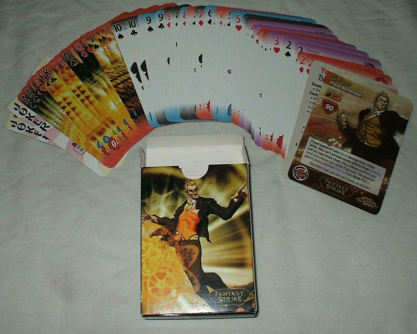 Sirlin Games Yomi Fantasy Strike Max Geiger Card Deck